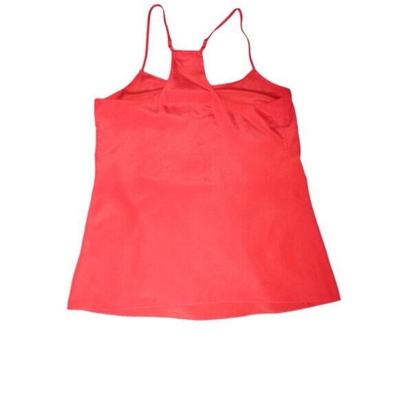 J Crew Womens Racerback Cami Top 2 Red 100 Polyester Scoop Neck Style 58877 - Picture 8 of 9